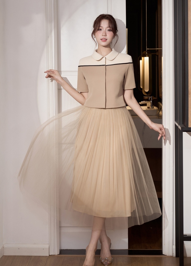Trang phục tông màu beige, điểm chạm của phong cách và sự nữ tính - Ảnh 6.