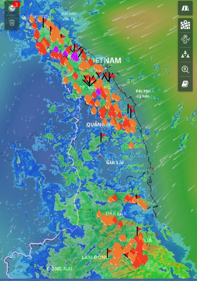 Đêm qua miền Trung mưa rất lớn trên 400 mm, hôm nay TP.HCM có mưa to- Ảnh 2. Đêm qua miền Trung mưa rất lớn trên 400 mm, hôm nay TP.HCM có mưa to- Ảnh 2.