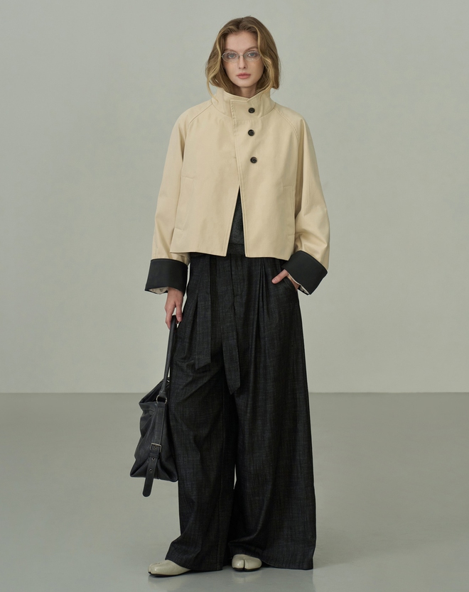 Áo trench coat ngắn, chiếc áo khoác sang trọng nhưng tiện dụng nhất mùa này - Ảnh 8.