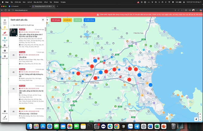 Lancering van een website met reddingsinformatie voor mensen in overstroomde gebieden - Foto 2.