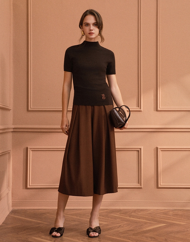 Diện chân váy dài tới công sở, phối đồ càng đơn giản càng đẹp, sang Diện chân váy dài tới công sở, phối đồ càng đơn giản càng đẹp, sang- Ảnh 5.