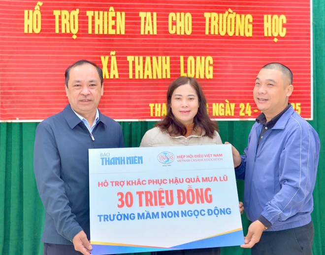 Hỗ trợ 2 trường học bị ảnh hưởng b&atilde;o Bualoi v&agrave; Matmo ở Cao Bằng - Ảnh 2.