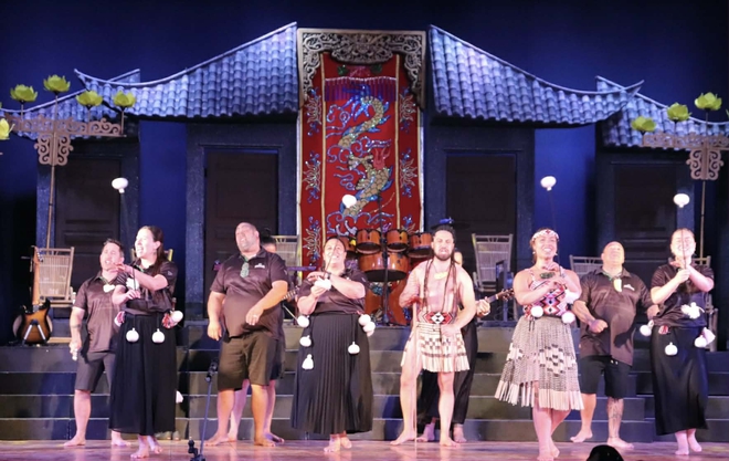 Giao lưu nghệ thuật truyền thống Việt Nam - New Zealand- Ảnh 5. Giao lưu nghệ thuật truyền thống Việt Nam - New Zealand- Ảnh 5.