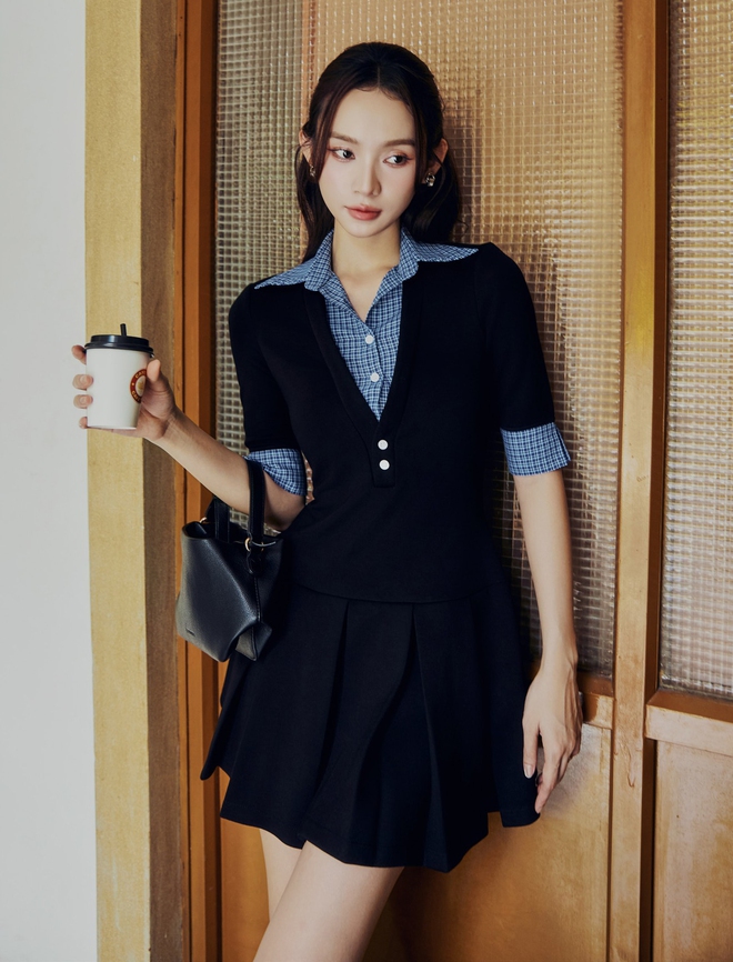 Làm mới tủ đồ thu đông từ 5 ý tưởng công sở hiện đại- Ảnh 6.