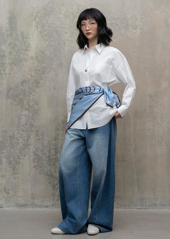 Cách mặc áo sơ mi chuẩn sành điệu trong mùa lạnh - Ảnh 10.