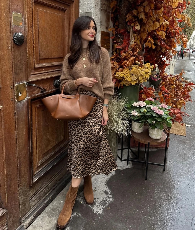 Giai điệu dịu dàng của mùa cùng áo len dệt kim, cardigan mềm mại- Ảnh 10.