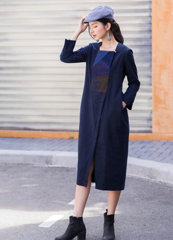 Váy suông họa tiết - Ảnh 11.