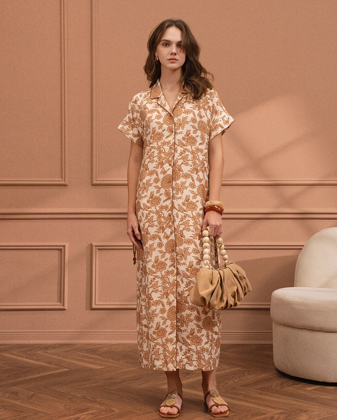 Váy suông họa tiết - Ảnh 5.