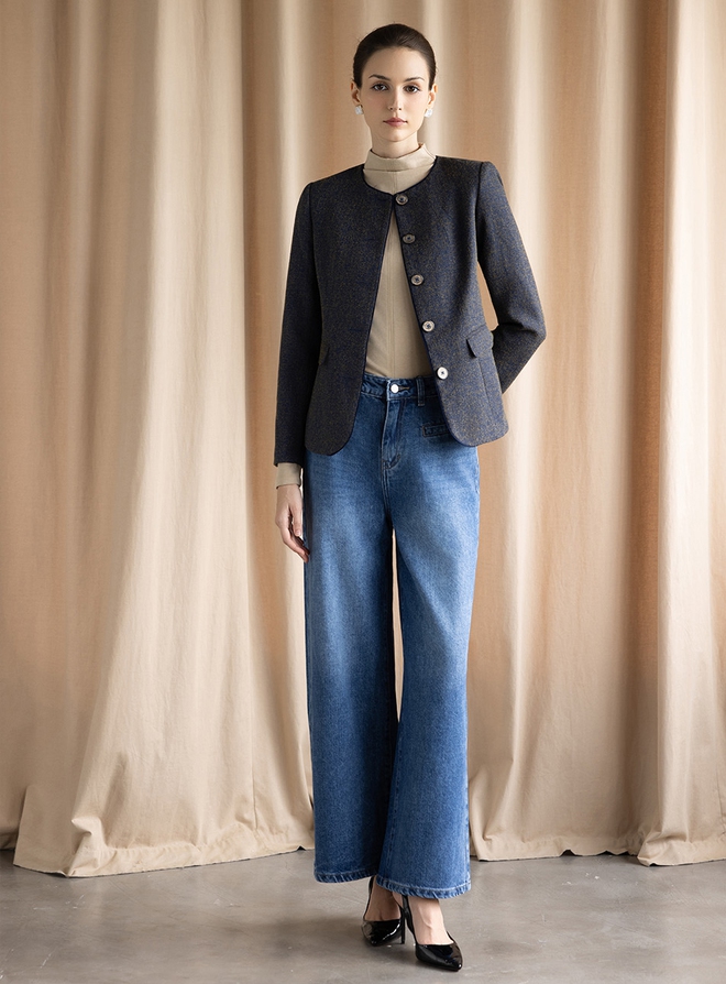 Sự trở lại của bộ ba quần ống rộng, váy dài và giày cao gót- Ảnh 9.