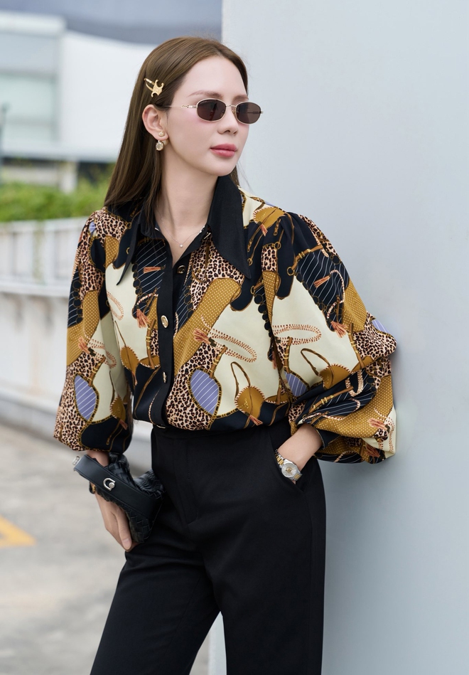 Sơ mi công sở và những phong cách mới mẻ từ văn phòng đến đường phố- Ảnh 8.