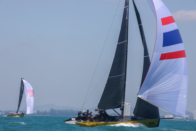 Th&uacute; vị h&igrave;nh ảnh Ho&agrave;ng hậu Suthida l&agrave;m hoa ti&ecirc;u, thuyền buồm Th&aacute;i Lan bứt tốc: Sắp gi&agrave;nh HCV SEA Games- Ảnh 4.