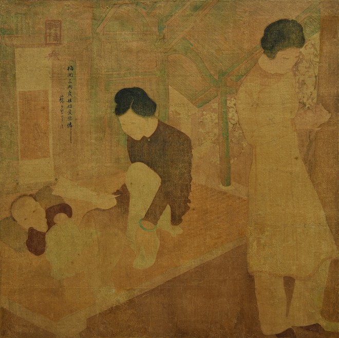 Trưng bày 26 tác phẩm chọn lọc, nhiều kỷ vật quý giá của họa sĩ, liệt sĩ Tô Ngọc Vân- Ảnh 3. Trưng bày 26 tác phẩm chọn lọc, nhiều kỷ vật quý giá của họa sĩ, liệt sĩ Tô Ngọc Vân- Ảnh 3.