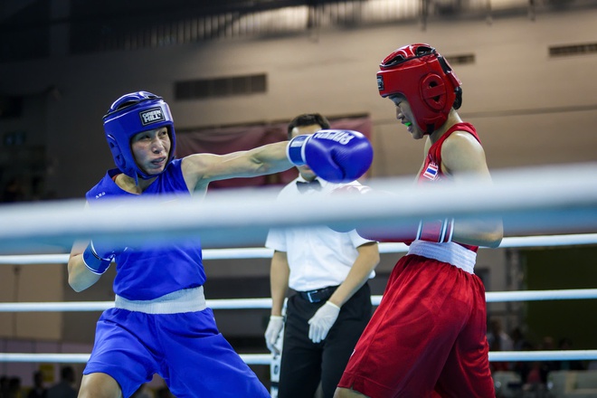 V&otilde; sĩ Việt Nam H&agrave; Thị Linh xuất sắc gi&agrave;nh HCV tại SEA Games 33 - Ảnh 5.