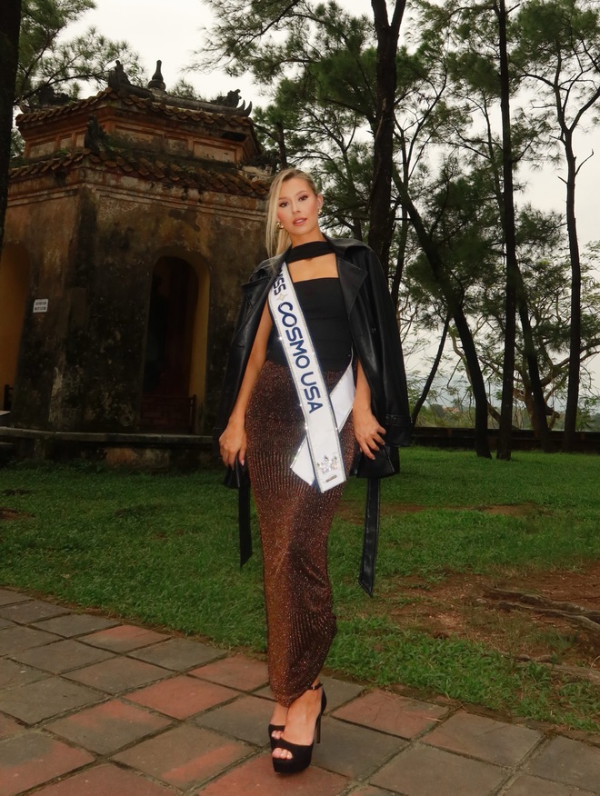 Sắc v&oacute;c gợi cảm của Miss Cosmo 2025 vừa đăng quang tại Việt Nam - Ảnh 15.