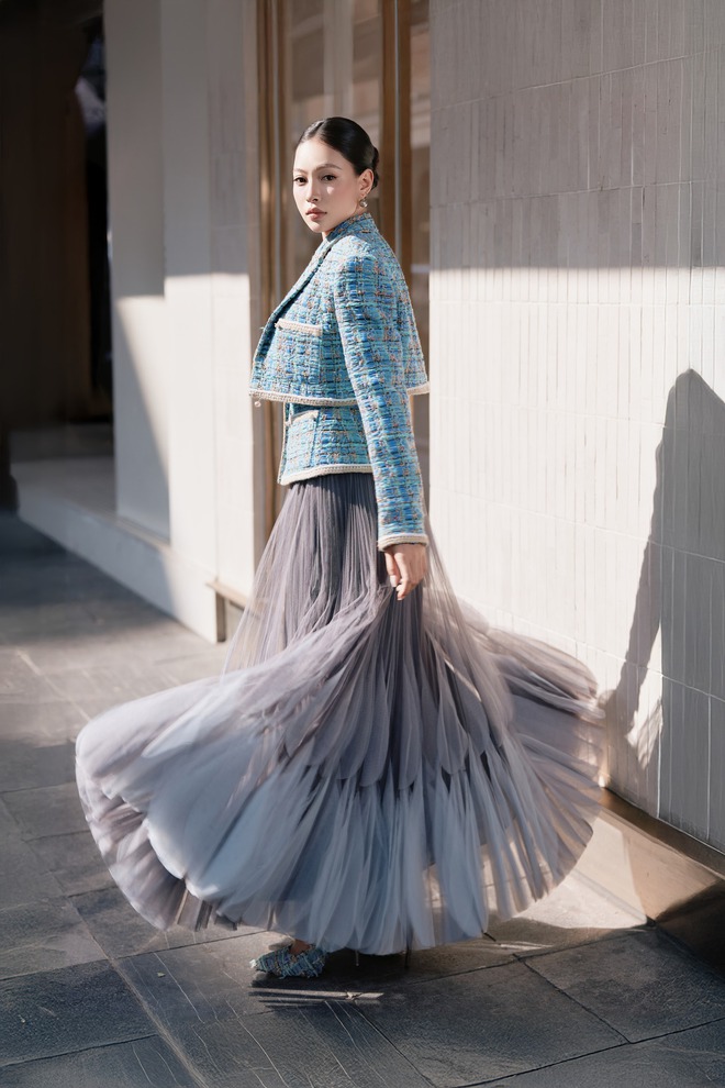 Áo tweed quyến rũ kiêu kỳ, nâng tầm mọi bản phối- Ảnh 4.