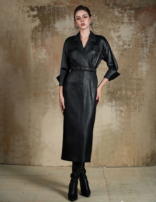 Cuối đông, thời điểm tuyệt nhất để diện áo khoác da, chân váy da - Ảnh 9.