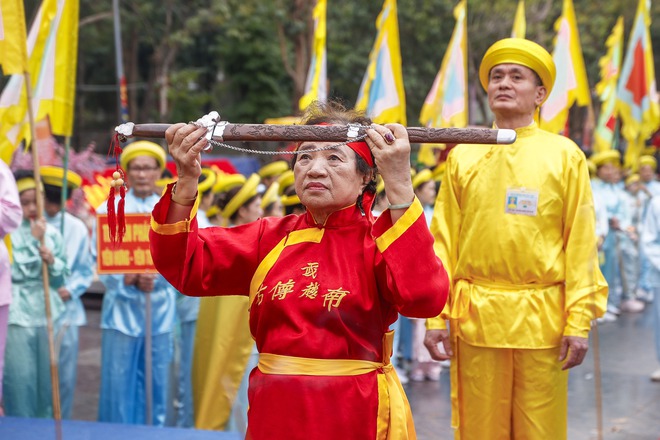 Hàng ngàn người dự lễ hội gò Đống Đa- Ảnh 9.