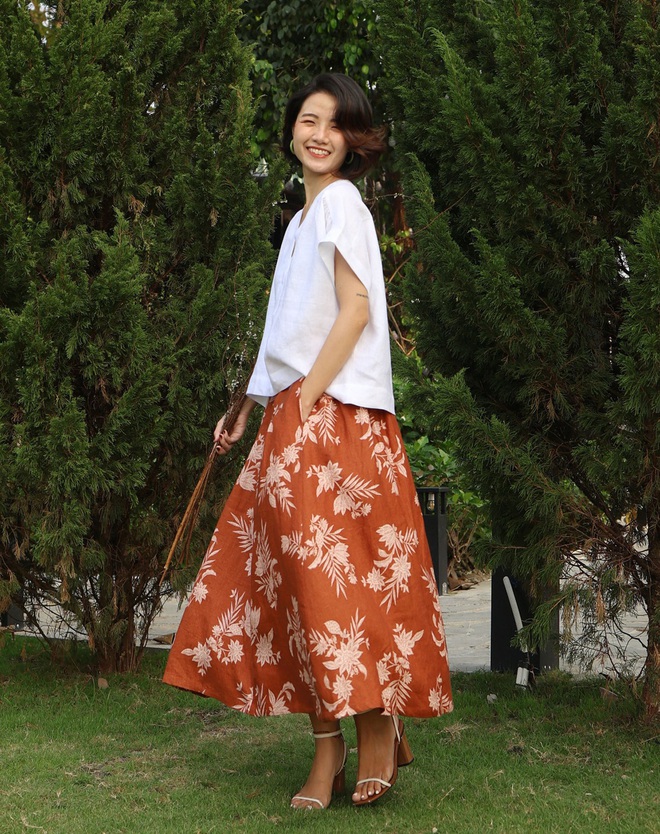 Váy suông và trang phục linen: Bí quyết thời trang mát mẻ cho mùa nắng - Ảnh 6. Váy suông và trang phục linen: Bí quyết thời trang mát mẻ cho mùa nắng - Ảnh 6.