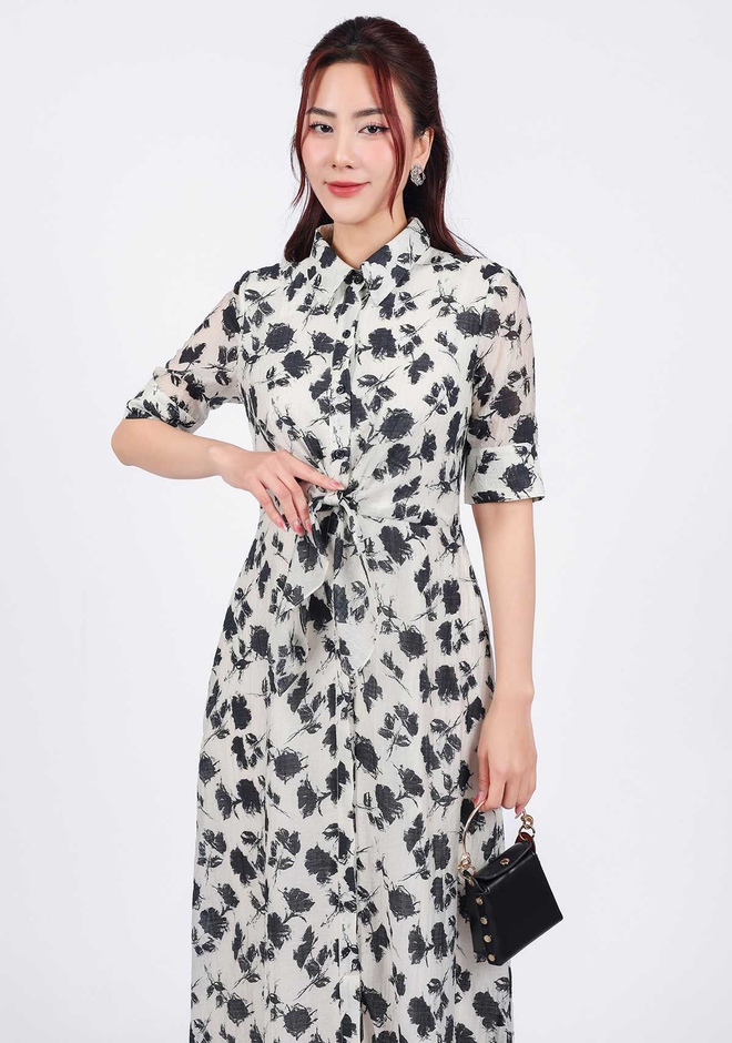 Đầm suông mát nhẹ, sang xịn và còn giấu dáng tốt nhất- Ảnh 11.