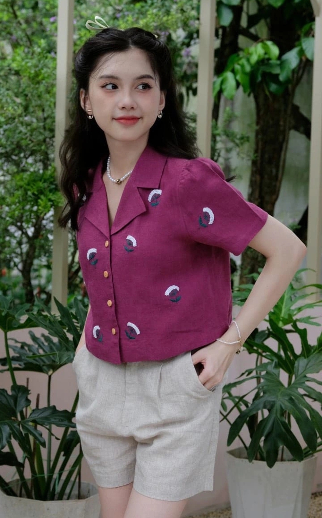 Mặc linen đơn giản nhưng sang xịn miễn bàn- Ảnh 5. Mặc linen đơn giản nhưng sang xịn miễn bàn- Ảnh 5.