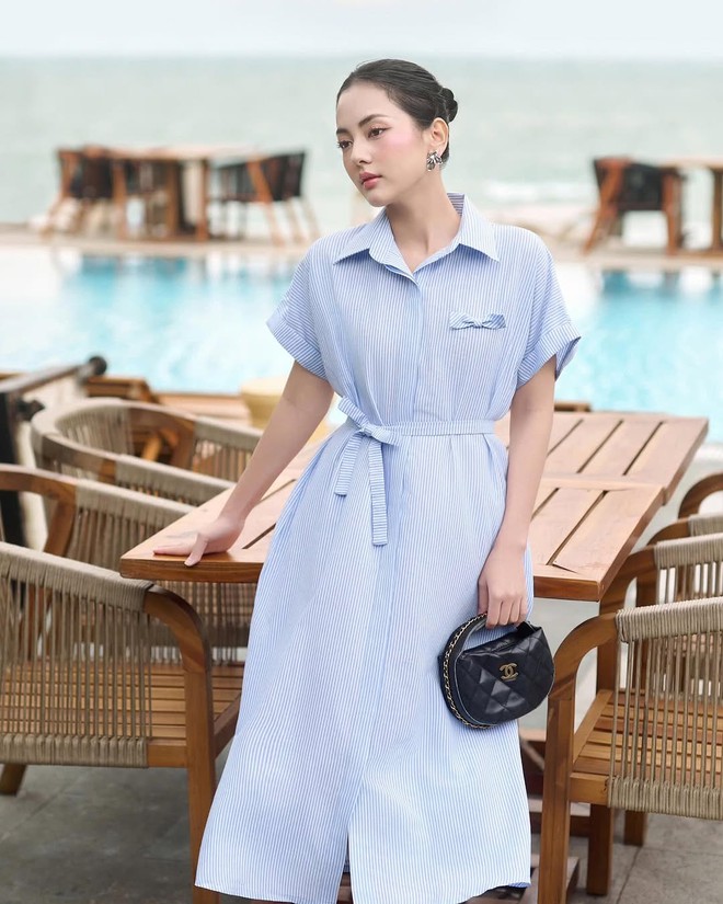 Mùa nắng ai cũng diện váy sơ mi - Ảnh 10.