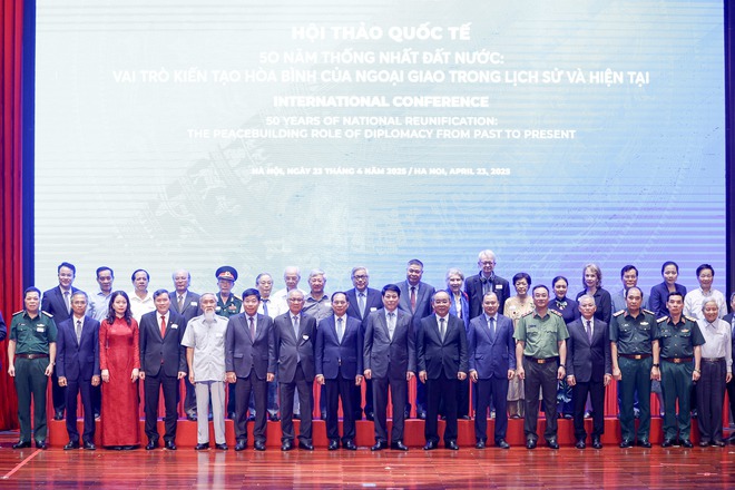 Chủ tịch nước dự hội thảo về vai trò ngọai giao trong kiến tạo hòa bình - Ảnh 4.