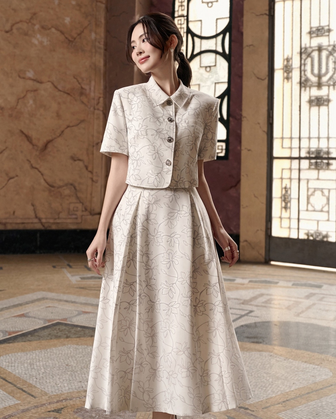 Những kiểu chân váy dài sang trọng, linh hoạt dành cho mùa - Ảnh 6.