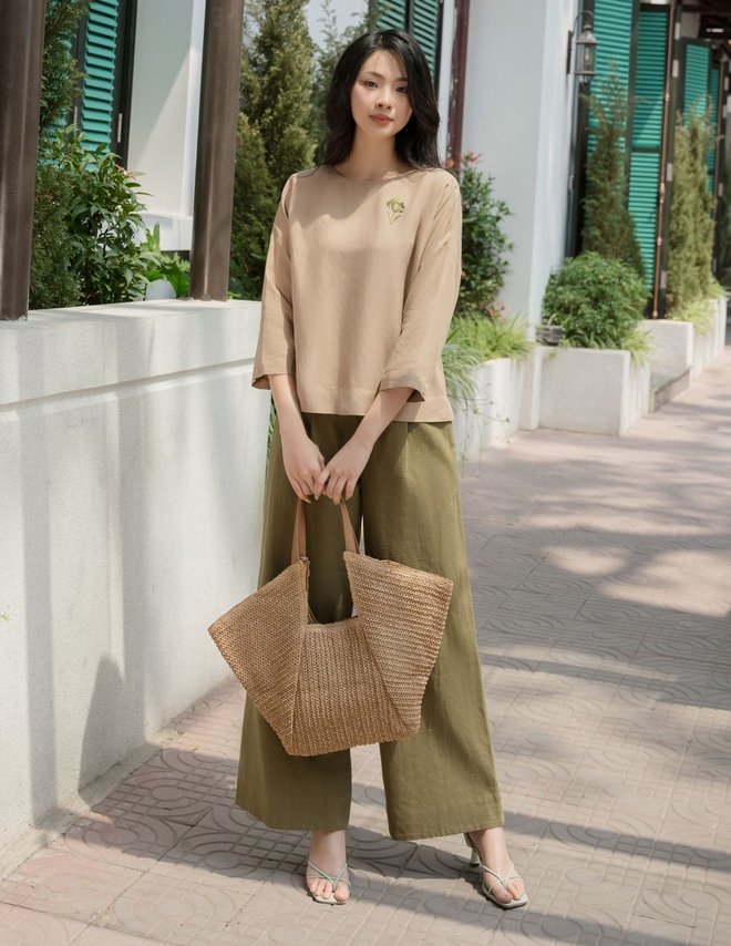 Đầm suông phóng khoáng, nhẹ nhàng từ chất liệu tự nhiên được ưa chuộng- Ảnh 7.