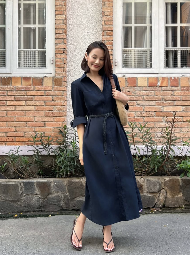 Mặc đẹp mùa hè với váy sơ mi thanh lịch, tỏa sáng mọi lúc   - Ảnh 4.
