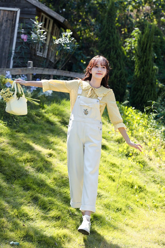 Phối đồ cá tính với những chiếc quần yếm- Ảnh 8.