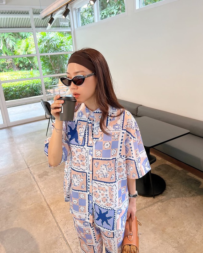 Áo sơ mi tay ngắn, 'dễ mặc dễ đẹp' cho mùa hè - Ảnh 4.