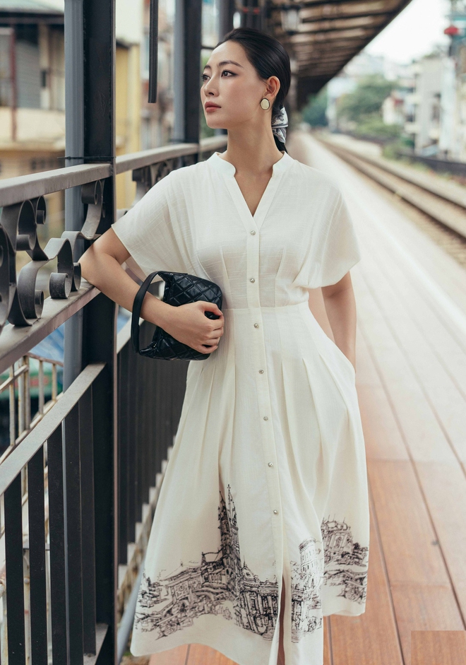 Váy sơ mi voan tơ, cotton thêu mát nhẹ đẹp nhất mùa hạ- Ảnh 8. Váy sơ mi voan tơ, cotton thêu mát nhẹ đẹp nhất mùa hạ- Ảnh 8.