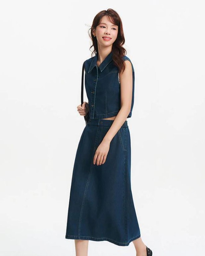 Thời trang denim  'lên ngôi' mùa nắng - Ảnh 11.
