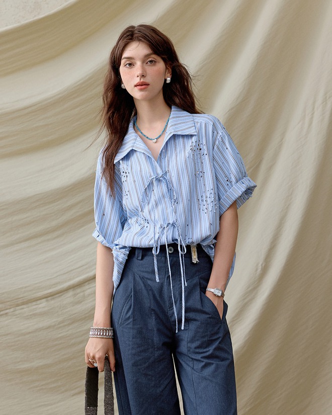 Áo ngắn tay là món đồ ‘hot’ nhất mùa hè- Ảnh 5.