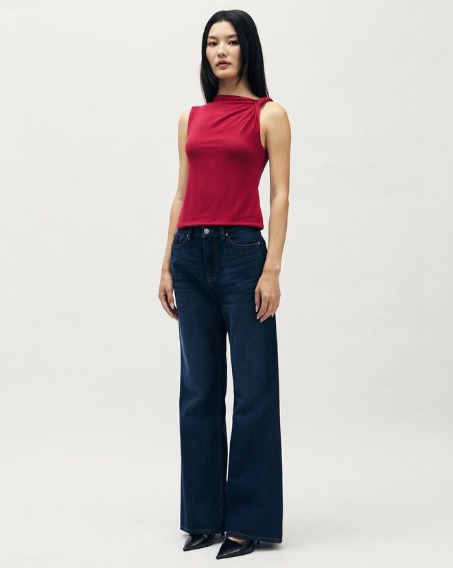 Xu hướng quần jeans đẹp nhất mùa này- Ảnh 7.