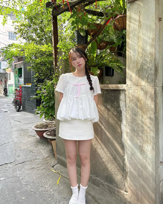 Thêm xinh xắn với áo babydoll - Ảnh 2.