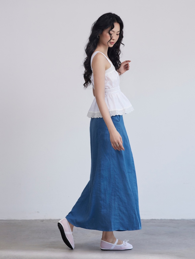 Áo váy linen mát lành, tự nhiên là 'chân ái' mùa nắng- Ảnh 7.