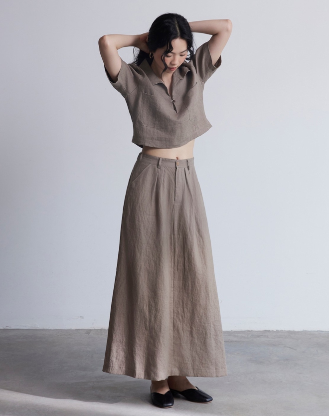 Áo váy linen mát lành, tự nhiên là 'chân ái' mùa nắng- Ảnh 8.