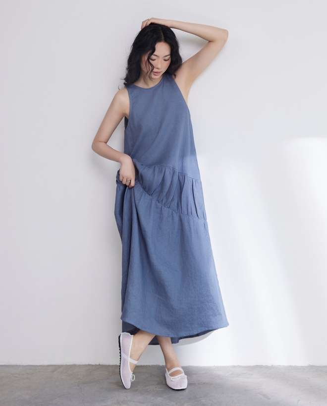 Áo váy linen mát lành, tự nhiên là 'chân ái' mùa nắng- Ảnh 9.