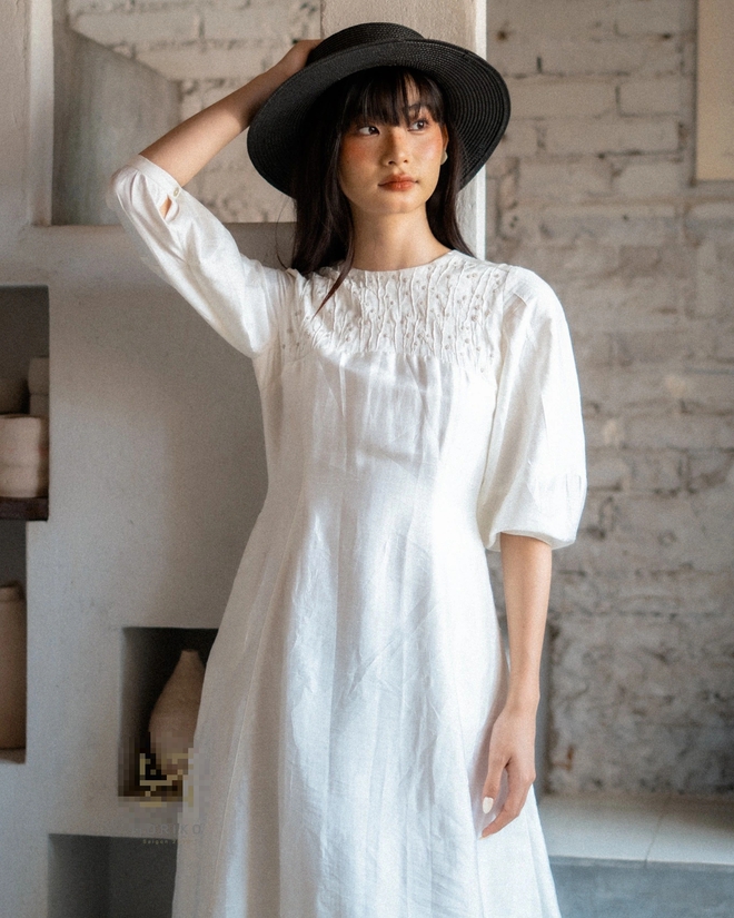 Áo váy linen mát lành, tự nhiên là 'chân ái' mùa nắng- Ảnh 11.