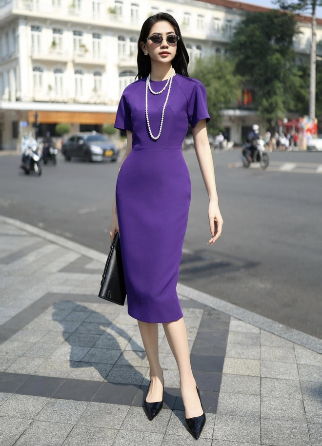 Hóa nàng thơ công sở với những mẫu váy dáng dài này - Ảnh 11.