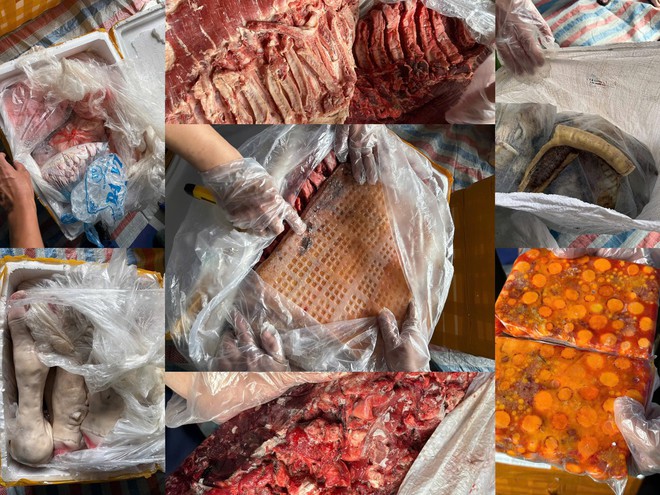 Công an tạm giữ 20 tấn nội tạng động vật bốc mùi, không rõ nguồn gốc- Ảnh 4. Công an tạm giữ 20 tấn nội tạng động vật bốc mùi, không rõ nguồn gốc- Ảnh 4.
