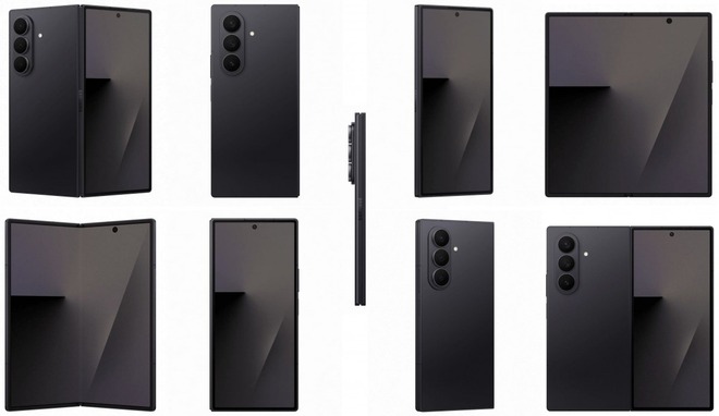 Toàn bộ thiết kế và 3 màu sắc của Galaxy Z Fold7 đã lộ diện - Ảnh 3.