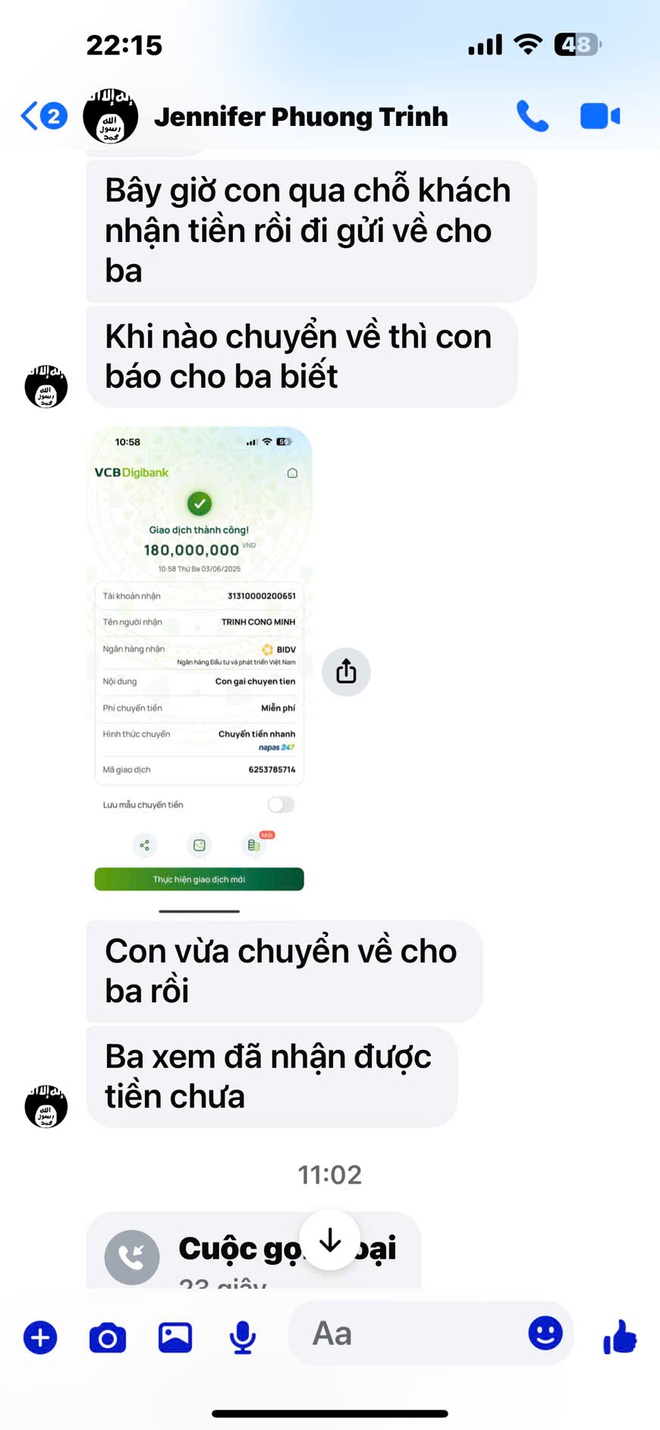 Một luật sư bị lừa đảo qua mạng Facebook 488 triệu đồng- Ảnh 3. Một luật sư bị lừa đảo qua mạng Facebook 488 triệu đồng- Ảnh 3.