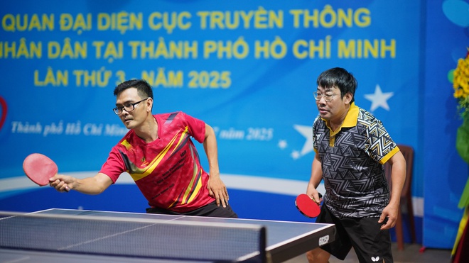 Giải bóng bàn cúp Cơ quan đại diện Cục Truyền thông CAND tại TP.HCM đã tìm ra nhà vô địch- Ảnh 10. Giải bóng bàn cúp Cơ quan đại diện Cục Truyền thông CAND tại TP.HCM đã tìm ra nhà vô địch- Ảnh 10.