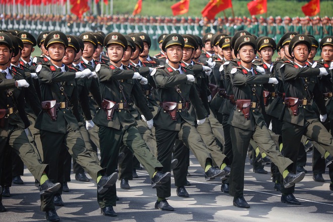Mãn nhãn buổi diễu binh 15 . 000 Chiến sĩ công an và quân đội hợp luyện - Ảnh 25. Mãn nhãn buổi diễu binh 15 . 000 Chiến sĩ công an và quân đội hợp luyện - Ảnh 25.