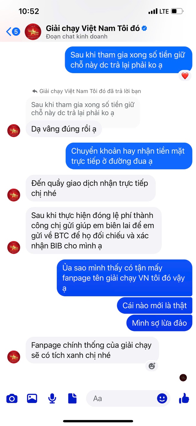 Giả mạo fanpage giải chạy ‘Việt Nam tôi đó’ để lừa đảo: Mọc như nấm- Ảnh 6.