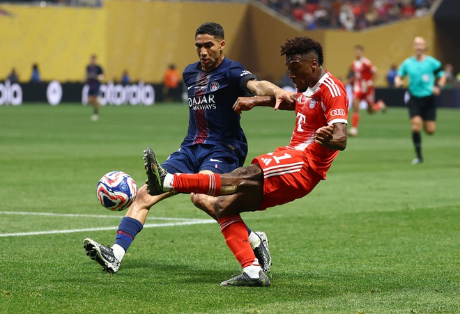 Musiala chấn thương kinh hoàng, Bayern Munich thua cực đau dù PSG bị tận 2 thẻ đỏ- Ảnh 3.