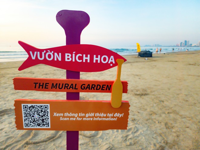 Đẹp ngỡ ngàng không gian nghệ thuật trên bãi biển Đà Nẵng- Ảnh 7. Đẹp ngỡ ngàng không gian nghệ thuật trên bãi biển Đà Nẵng- Ảnh 7.
