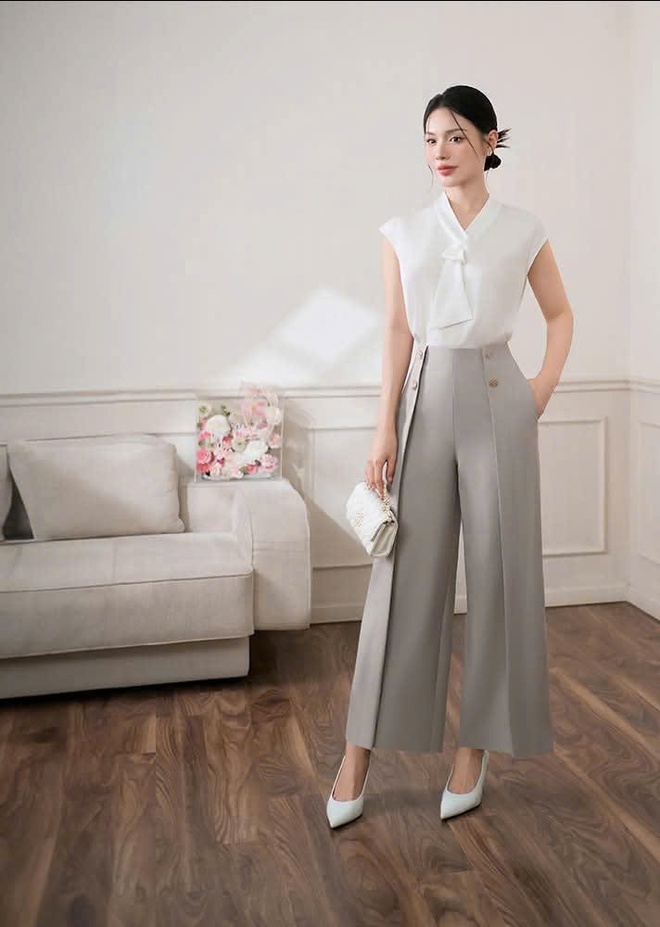 Trở thành cô gái thơ mộng với gam màu quyến rũ: kem và trắng pha- Ảnh 7.